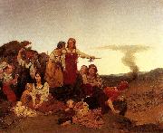 august malmstrom varendskvinnorna att bamnas danskarnas harjningar painting